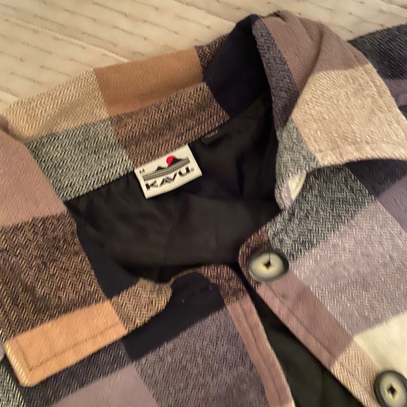 warm flannel button down - Picture 2 of 3